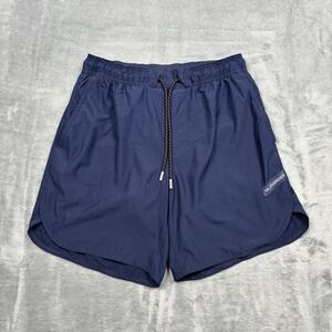 Legends Luka Shorts Mens Medium Navy Blue Lined Performance
